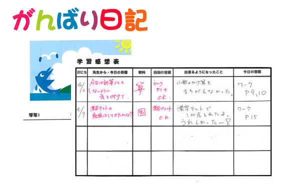 がんばり日記