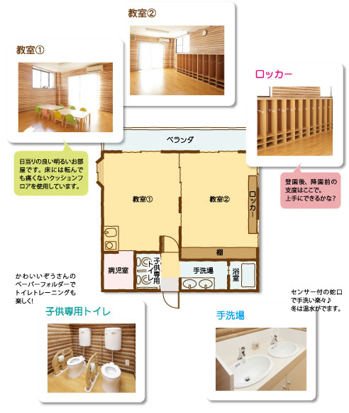 HPアン-インター-施設見取り図